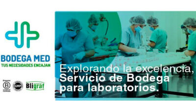 NUEVO SERVICIO DE BODEGA MED BODEGA MED, nace para dar respuesta a las necesidades de Logística y almacenamiento de laboratorios y farmacéuticas. Ofrecemos un área limpia y un ambiente adecuado con temperatura controlada que, complementado con exhaustivas capacitaciones de nuestro personal y años de experiencia trabajando con la industria